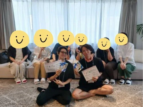 参加者との集合写真